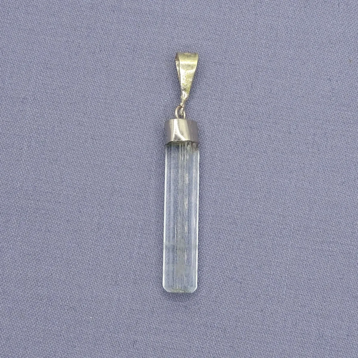 Aquamarin-Naturkristall-Anhänger 3,2g, Afghanistan