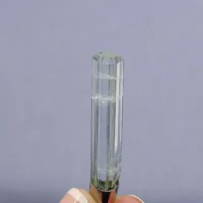 Aquamarine natural crystal pendant 3.2g, Afghanistan