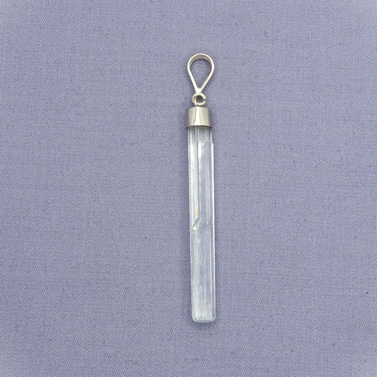 Aquamarine natural crystal pendant 3.9g, Afghanistan