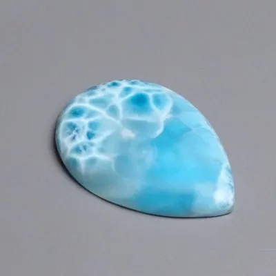 Larimar natural polished cabochon 44g, Dominican Republic