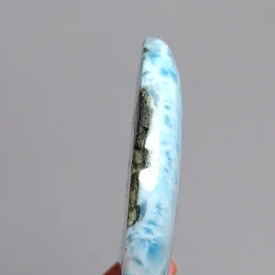 Larimar natural polished cabochon 44g, Dominican Republic