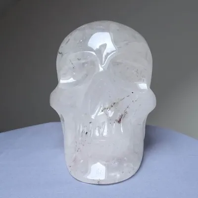 Quartz crystal skull 8389g, Brazil