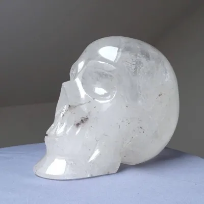 Quartz crystal skull 8389g, Brazil