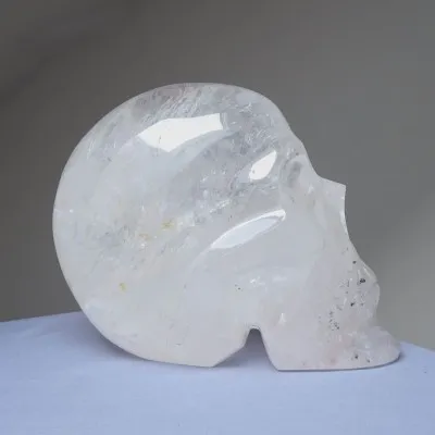 Quartz crystal skull 8389g, Brazil