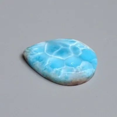 Larimar natural polished cabochon 22.8g, Dominican Republic