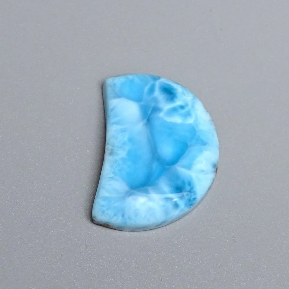 Larimar natural polished cabochon 22.2g, Dominican Republic