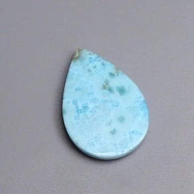 Larimar natural polished cabochon 26.2g, Dominican Republic