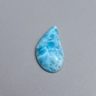 Larimar natural polished cabochon 6.7g, Dominican Republic