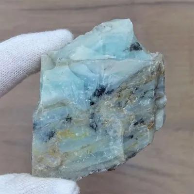 Andský modrý opál - 138,3 g, Peru