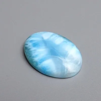 Larimar natürlich polierter Cabochon 13,2g, Dominikanische Republik