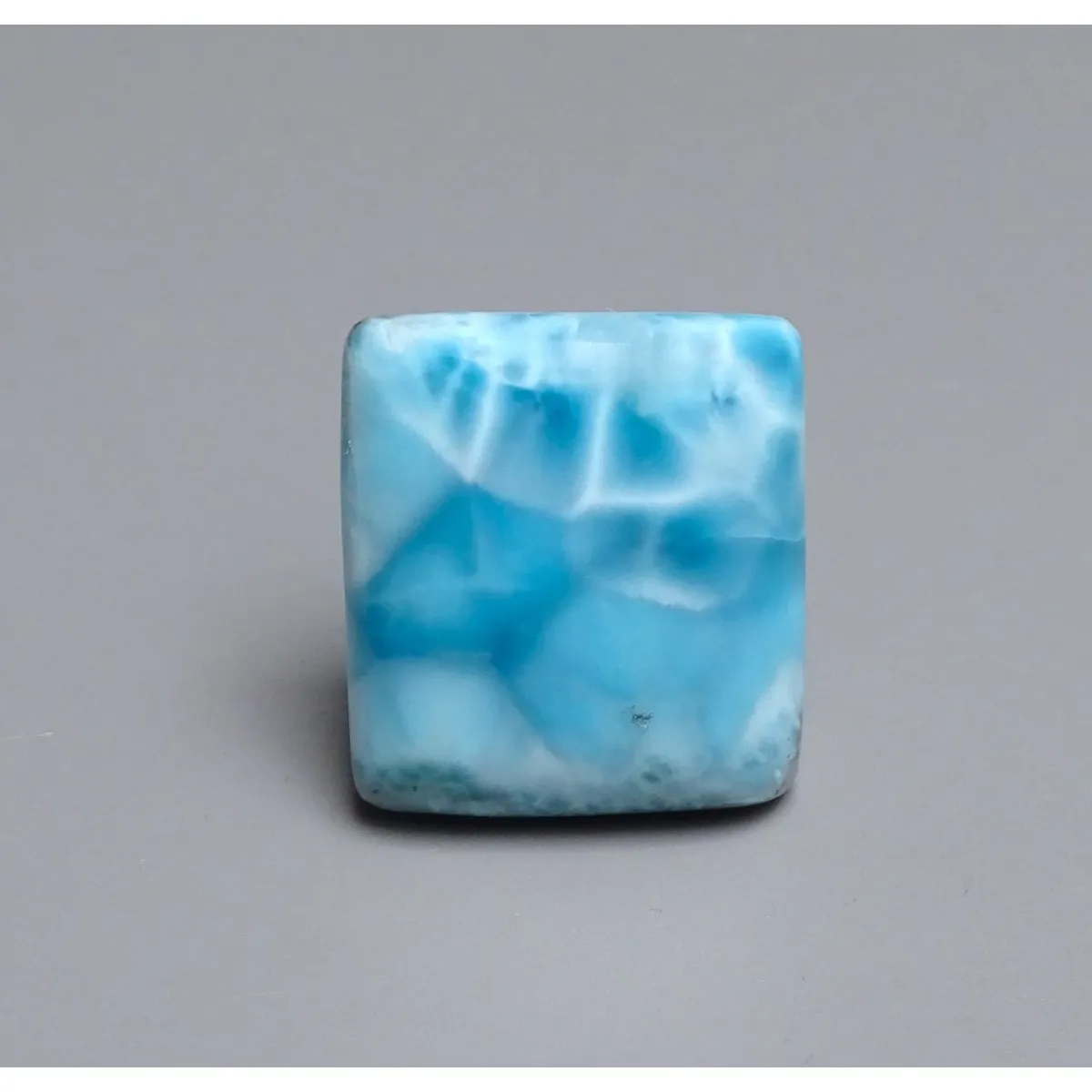 Larimar natürlich polierter Cabochon 18,3g, Dominikanische Republik
