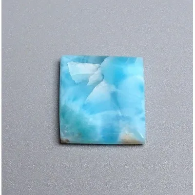 Larimar natural polished cabochon 7.8g, Dominican Republic