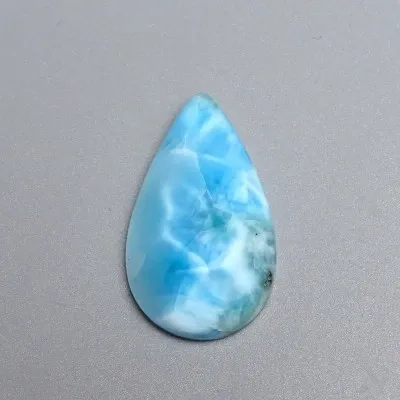 Larimar natürlich polierter Cabochon 12,2g, Dominikanische Republik