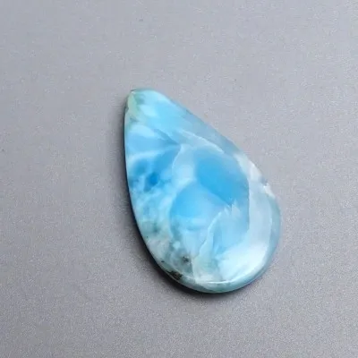 Larimar přírodní leštěný kabošon 12,2g, Dominikánská republika