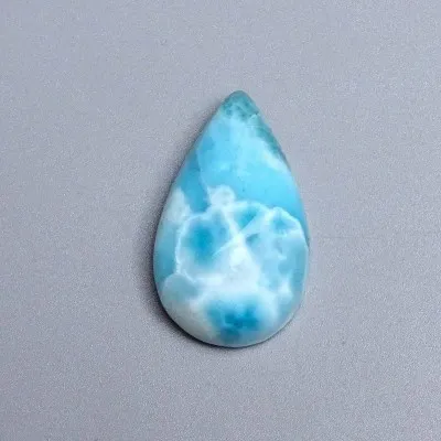 Larimar natürlich polierter Cabochon 15,6g, Dominikanische Republik