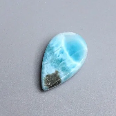 Larimar natürlich polierter Cabochon 15,6g, Dominikanische Republik
