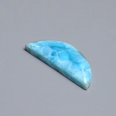 Larimar natural polished cabochon 8.7g, Dominican Republic