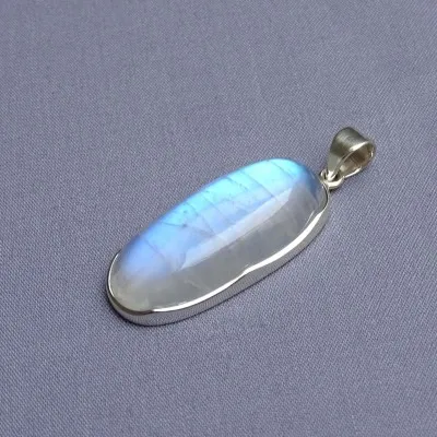 Mondstein-Anhänger in Silber 12,6g, Top-Qualität