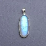 Moonstone pendant in silver 12.6g, top quality