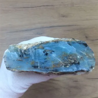 Andean blue opal - 664 g, Peru
