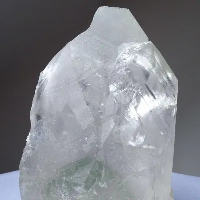 Goddess Parvati with Ganesha in Himalayan crystal 3919g, Pakistan