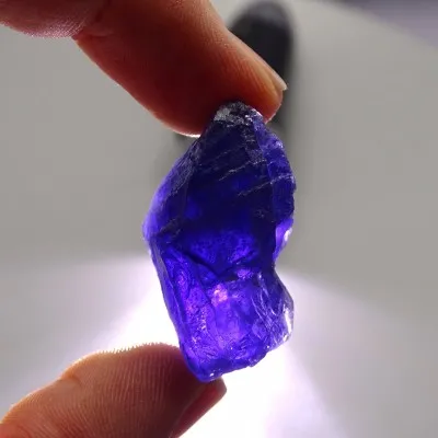 Iolith/Cordierit, natürliches Mineral von höchster Qualität, 11,2g, Tansania