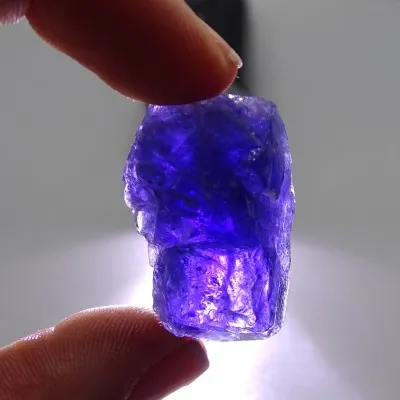 Iolith/Cordierit, natürliches Mineral von höchster Qualität, 11,2g, Tansania