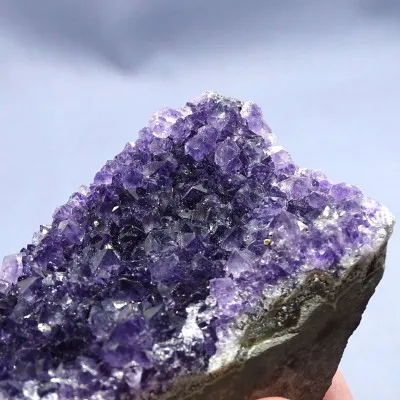 Amethyst natural druse 209g, Uruguay