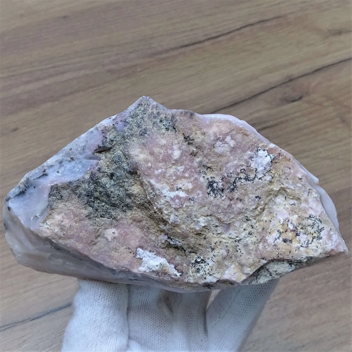Vzácný andský opál, surový - velký exkluzivní sbírkový kus, 303 g