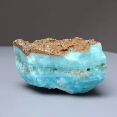 Aragonite natural blue 214g, Afghanistan