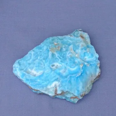 Aragonit naturblau 373g, Afghanistan