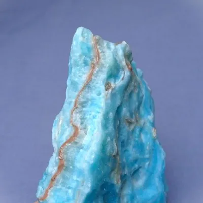 Aragonite natural blue 373g, Afghanistan