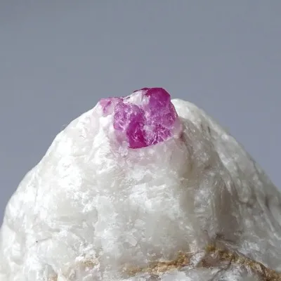 Ruby natural mineral in matrix 96.1g, Afghanistan