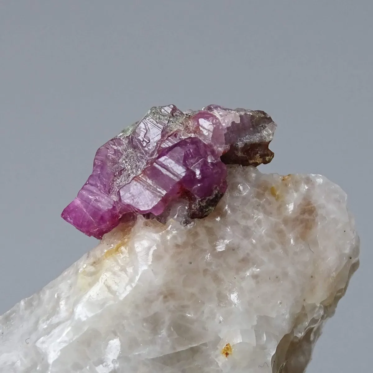 Ruby natural mineral in matrix 23.5g, Afghanistan