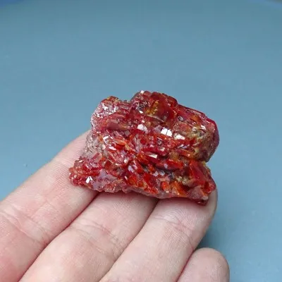 Vanadinit minerál krystaly 30,5g, Maroko