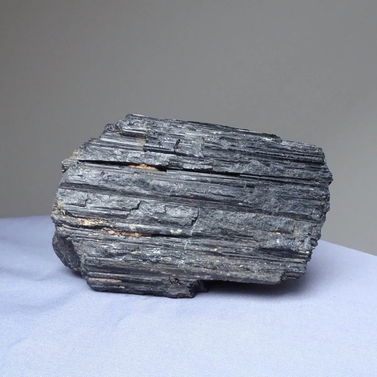 Turmalin Rohkristall schwarz - Skoryl 1219g, Brasilien