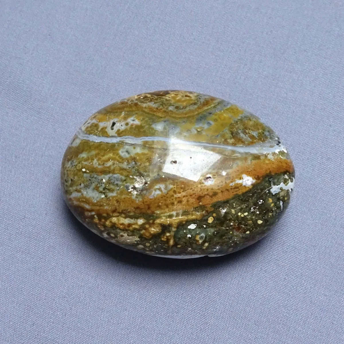 Jaspis oceánský leštěný 114g, Madagaskar