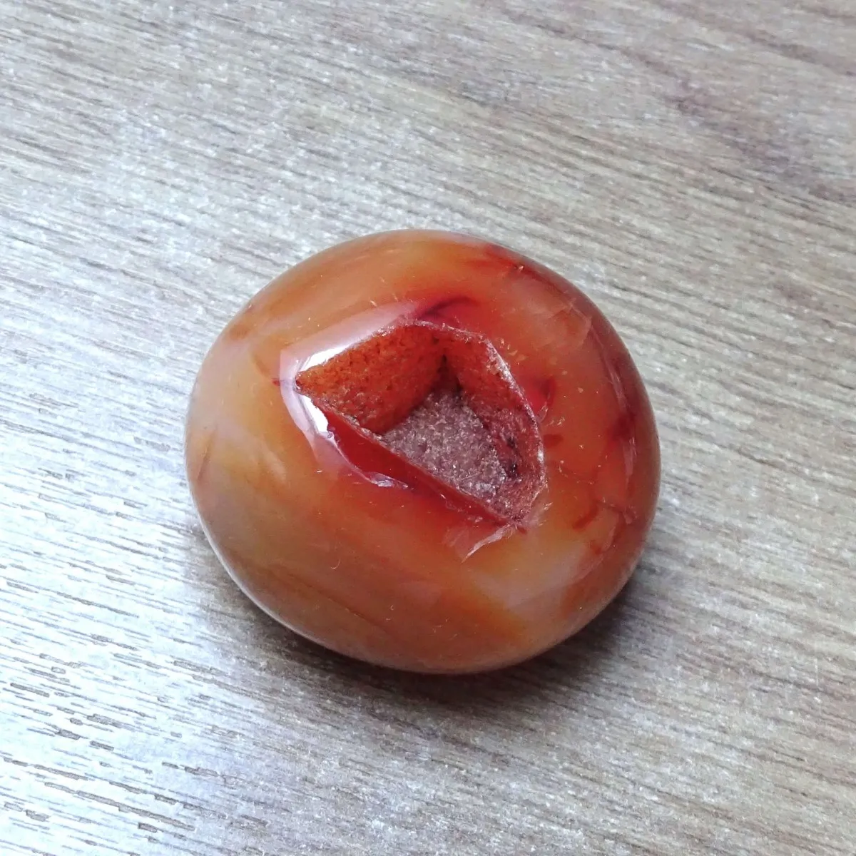 Karneol leštěný 116g, Madagaskar
