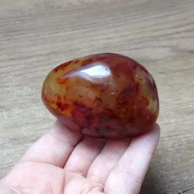 Karneol leštěný 143g, Madagaskar
