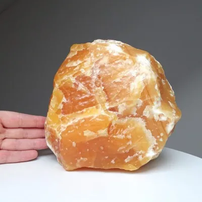 Calcit natürliche Orange 5 133g, Mexiko
