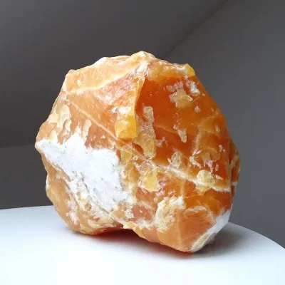 Calcit natürliche Orange 5 133g, Mexiko