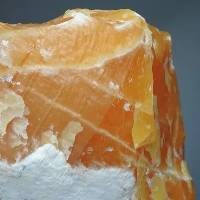 Calcit natürliche Orange 5 133g, Mexiko