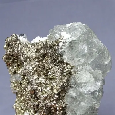Fluorite combination with pyrite 435g, Peru