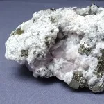 Fluorit-Kombination mit Pyrit 364g, Peru