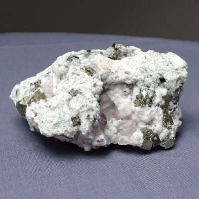 Fluorite combination with pyrite 364g, Peru