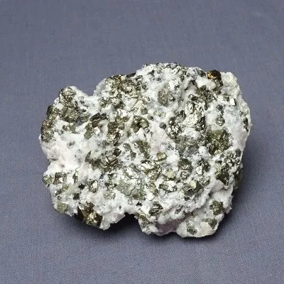 Fluorit-Kombination mit Pyrit 364g, Peru