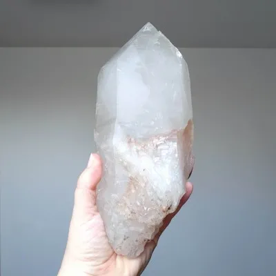 Lemurian natural crystal 2019g, Brazil