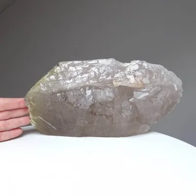 Záhněda přírodní mistrovský krystal elestial 3557g, Brazílie
