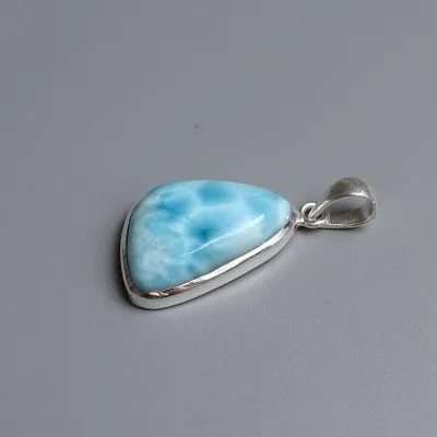 Larimar pendant top quality 8g, Dominican Republic