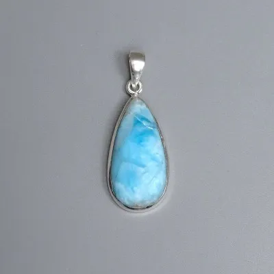 Larimar pendant top quality 8g, Dominican Republic